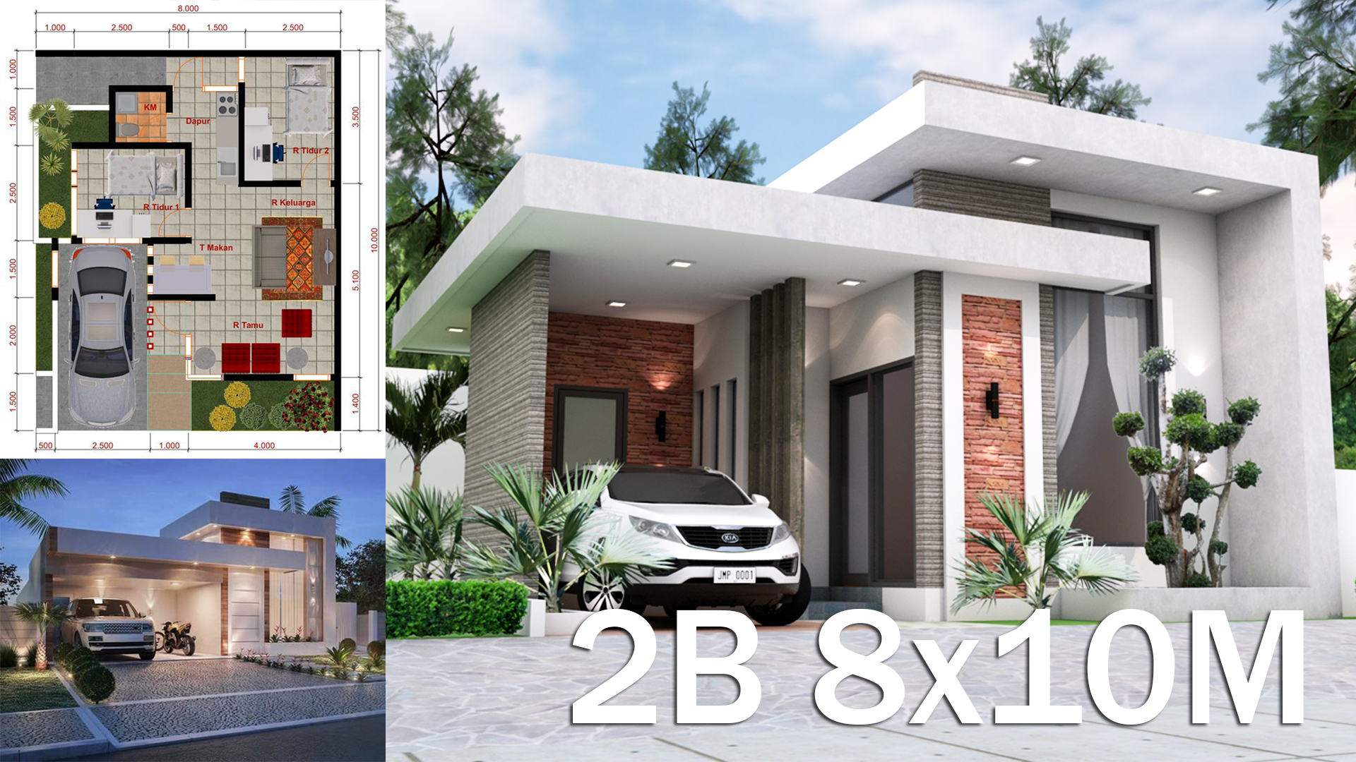 Sketchup House Modeling Idea From Photo 8x10M - SamPhoas Plan