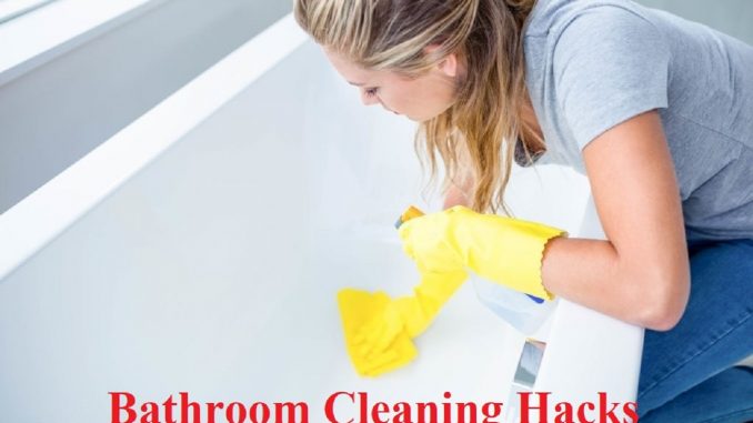 Bathroom Cleaning Hacks cover